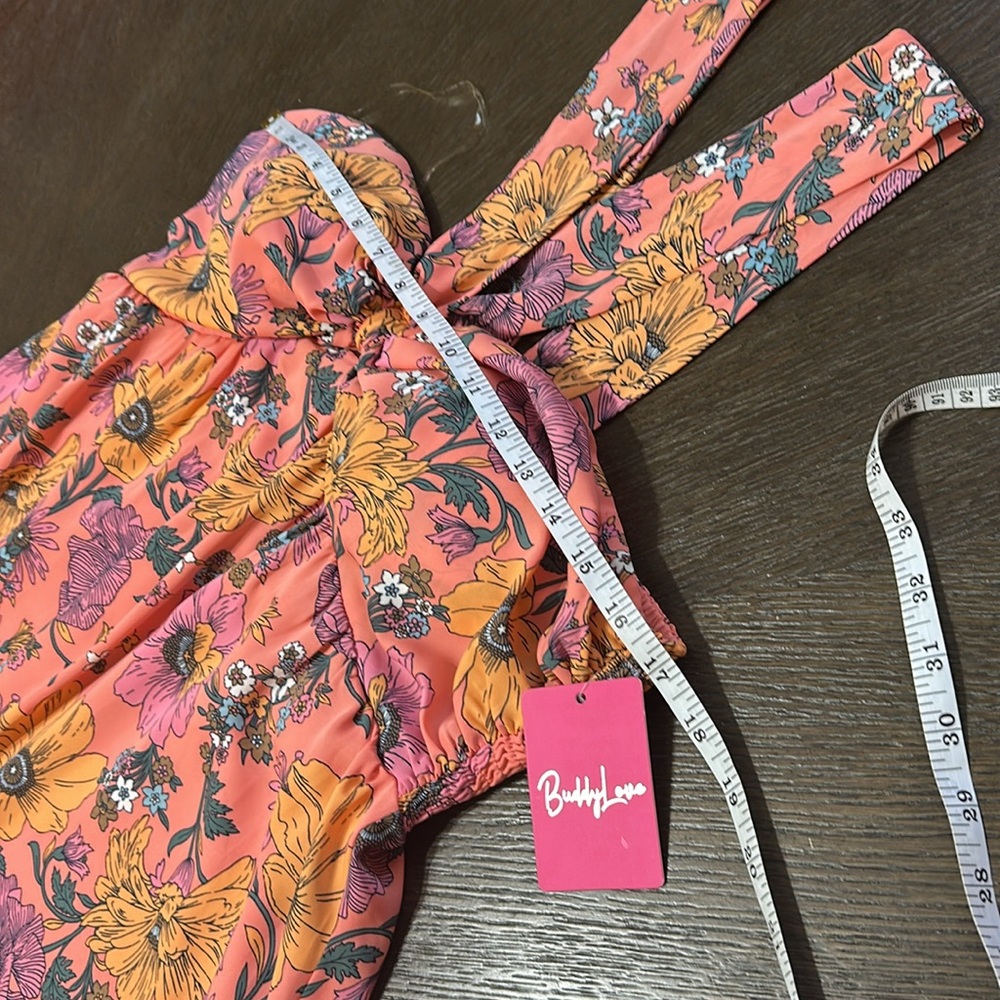 Buddy Love Floral Maxi Dress - Pink and Purple - Picture 10 of 13